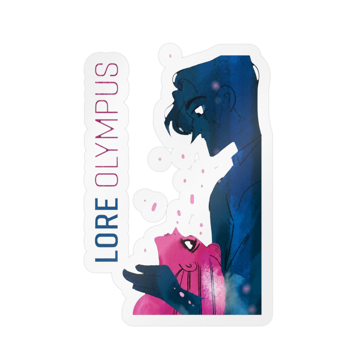 Lore Olympus Inspired Sticker | Cute Mythological Vinyl Decal - alternate angle 5, merchandise