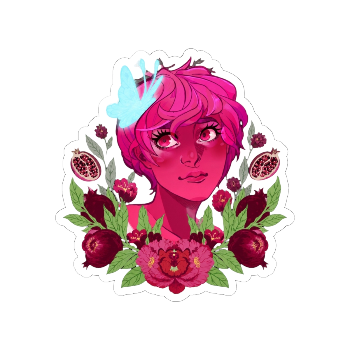 Persephone Sticker | Lore Olympus - alternate angle 2, merchandise