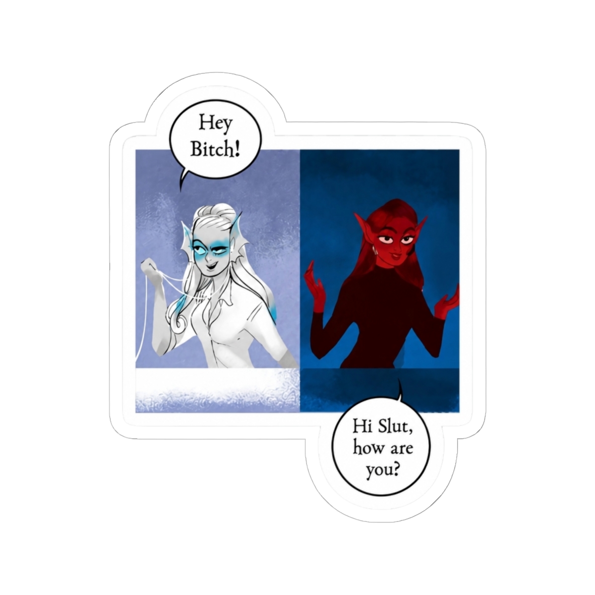 Lore Olympus Sticker | Cute Vinyl Decal for Fans - alternate angle 1, merchandise