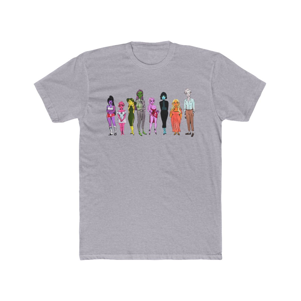 Lore Olympus Tshirt - The Goddesses T Shirt - alternate angle 4, merchandise