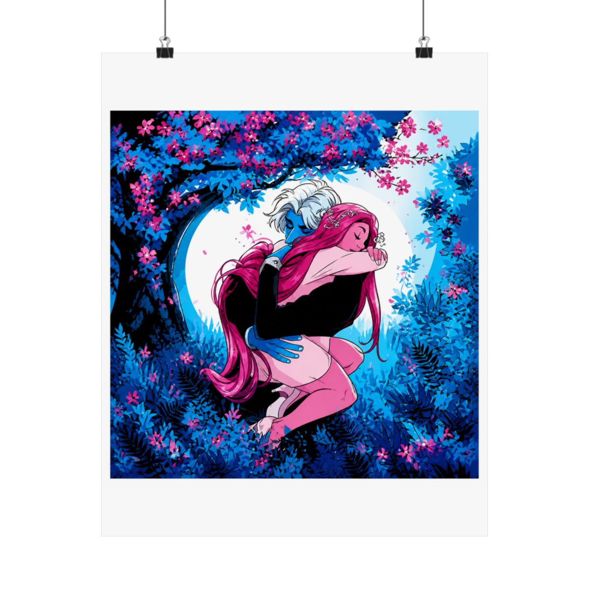 Lore Olympus Poster - Hades Persephone Posters - alternate angle 2, merchandise