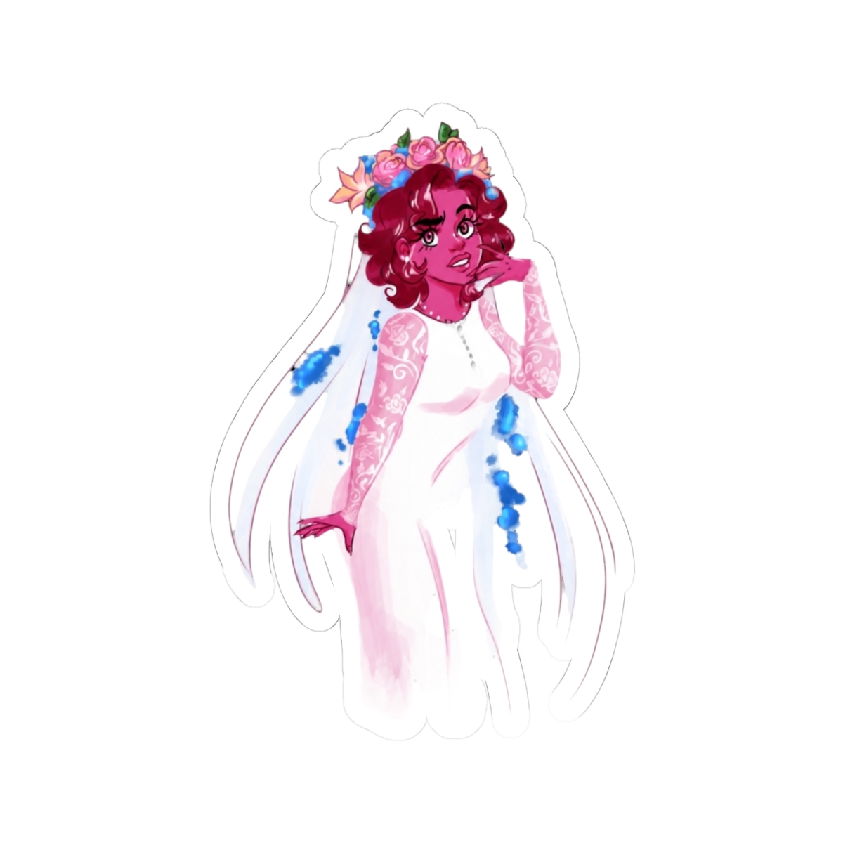 Kore Cosplay 4/5 | Lore Olympus - alternate angle 2, merchandise