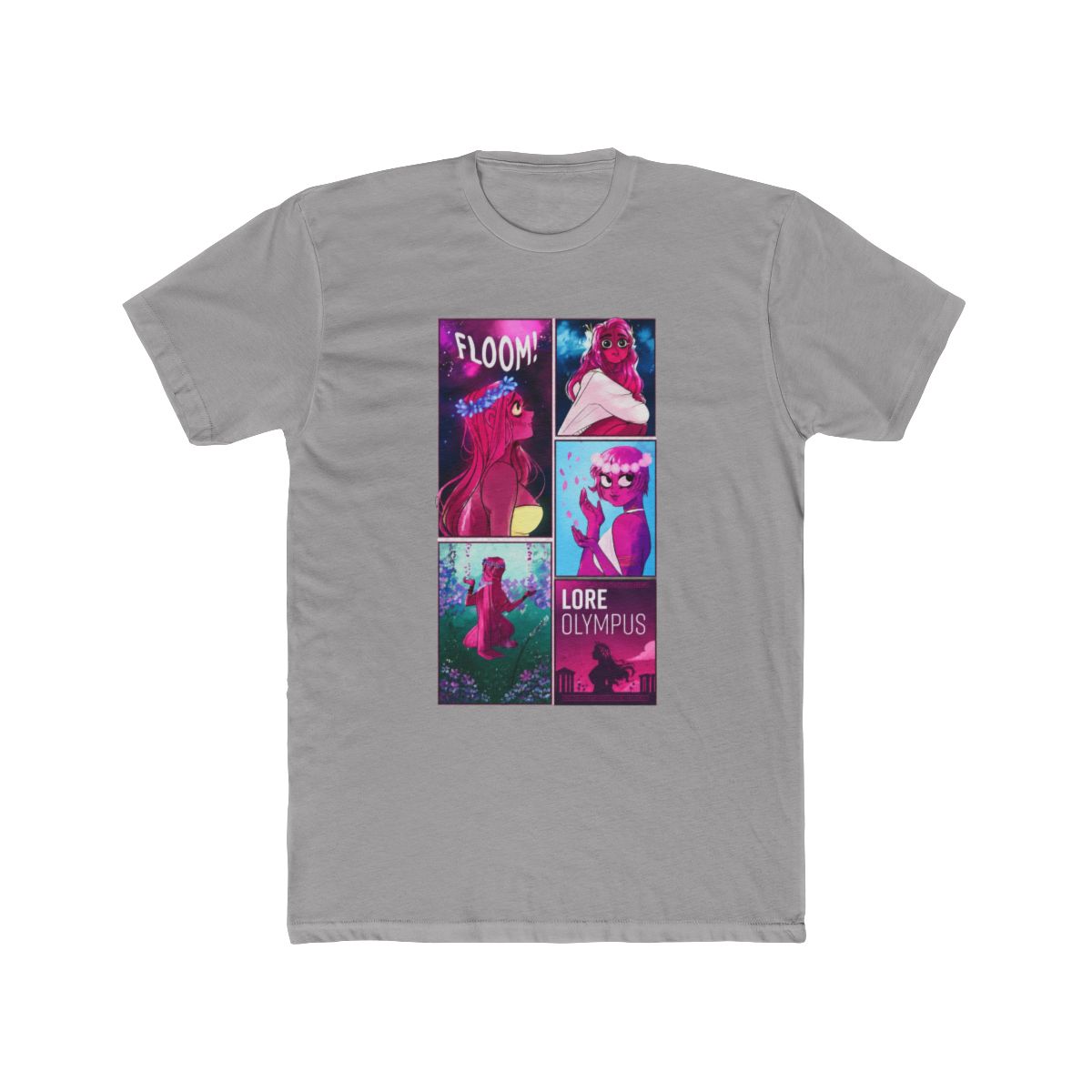 Lore Olympus Persephone Panels Boyfriend Fit Girls T Shirt - Official T-Shirts merchandise